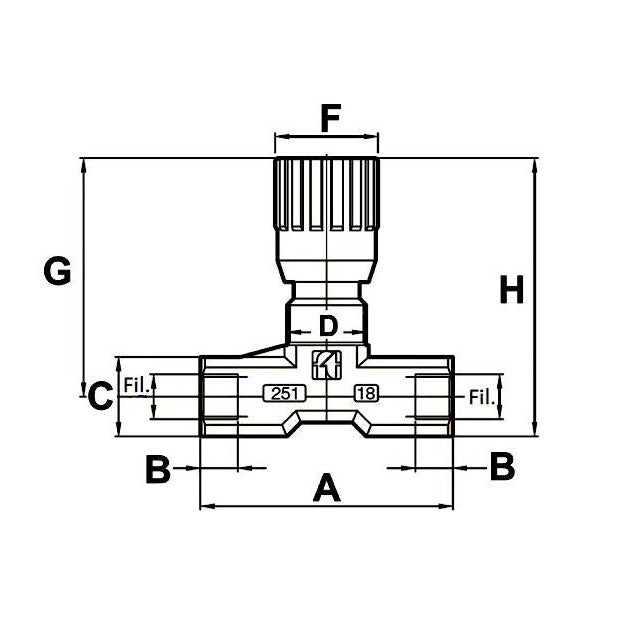 Two Way Flow Control Valve 3/8"BSP - AMAIreland - 