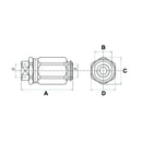 Two Way Throttle Valve 1/4"BSP - AMAIreland - 