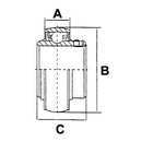 UC Bearing Insert - UC205 - AMAIreland - 