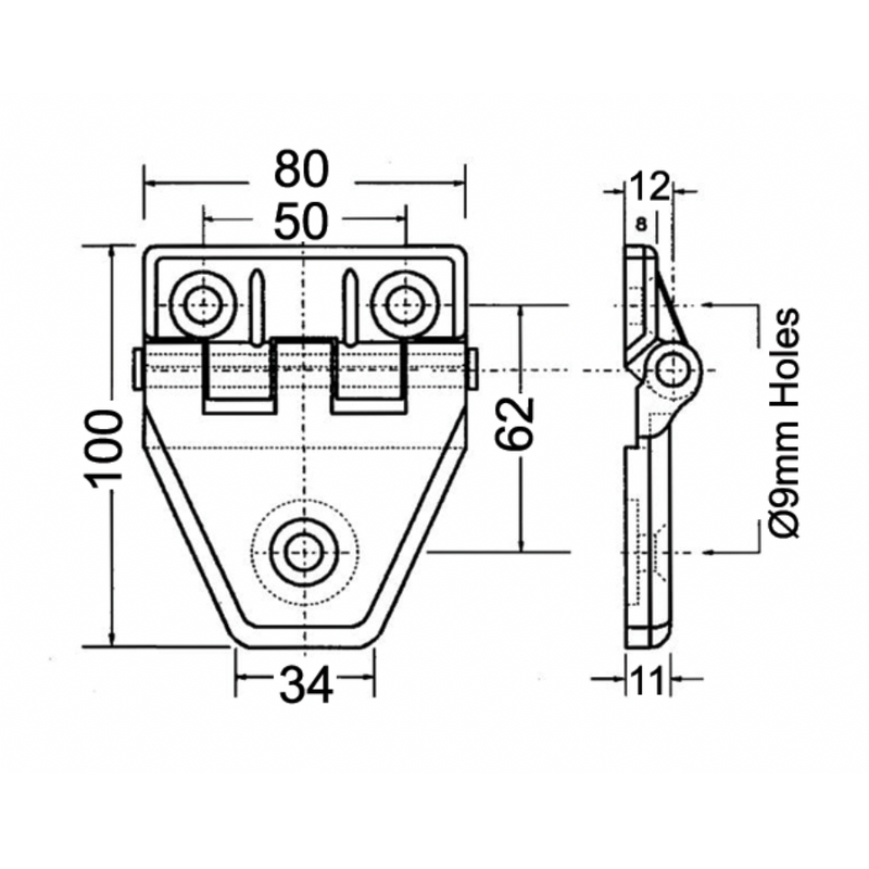 Universal Door Hinge - AMAIreland - 
