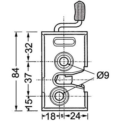 Universal Door Locks - Outer Handle - AMAIreland - 