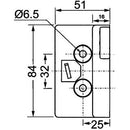 Universal Door Locks - Outer Handle - AMAIreland - 
