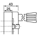 Universal Door Locks - Outer Handle - AMAIreland - 