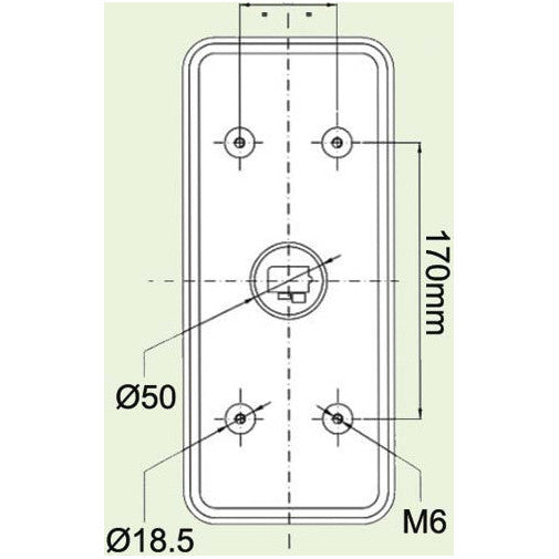 Universal Fitting Rear R/H Lamp - With Reverse Light - AMAIreland - 