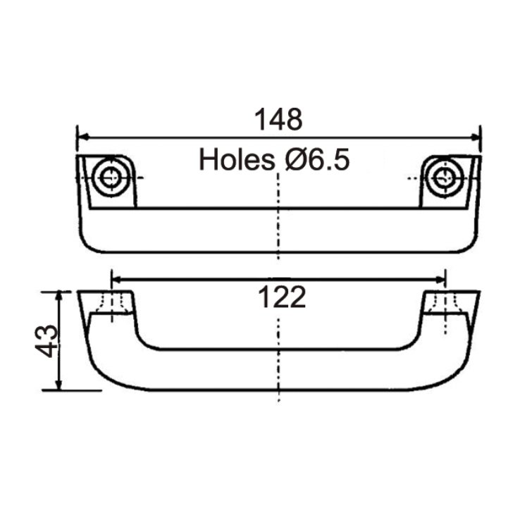 Universal Grab Handles (Inside) - AMAIreland - 