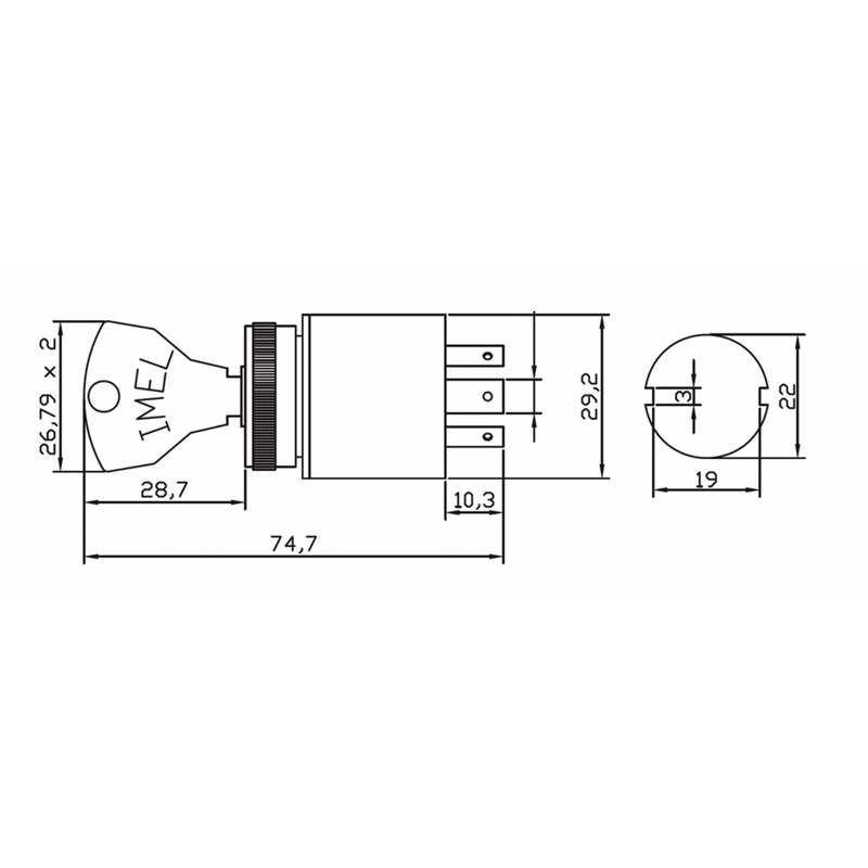 Universal Ignition Switch - AMAIreland - 