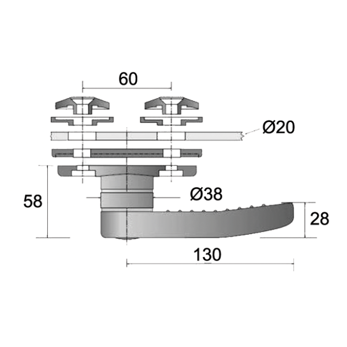 Universal Window Closing Handle Complete - AMAIreland - 