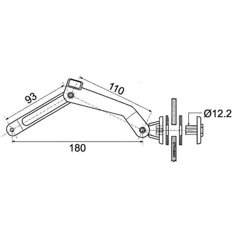 Universal Window Handle Complete - AMAIreland - 