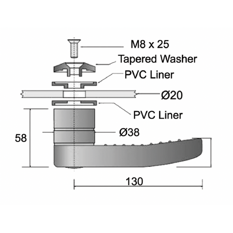 Universal Window Handles Complete - AMAIreland - 