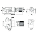 Vertical Flow Regulator (Cast Iron Housing) - AMAIreland - 