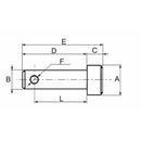 Weld on Linkage Pin - L 125mm x W 25mm - AMAIreland - 