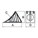 Wheel Blocks & Support - 225mm - AMAIreland - 