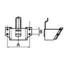 Wheel Blocks & Support - 230mm - AMAIreland - 