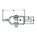 Wire Rope Tensioner (Galvanised) - Medium