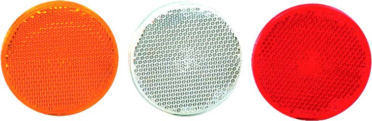 Round Reflectors - With Hole
