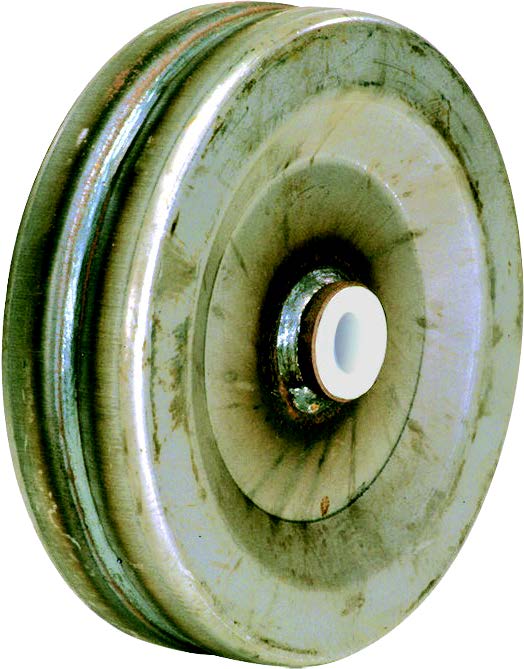 Steel Wheel with Nylon Insert 400mm x 100mm