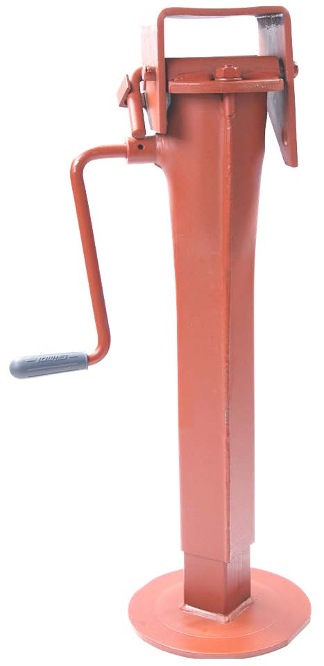 Parking Jacks with Swivel Connection Square Profile - Length 635mm