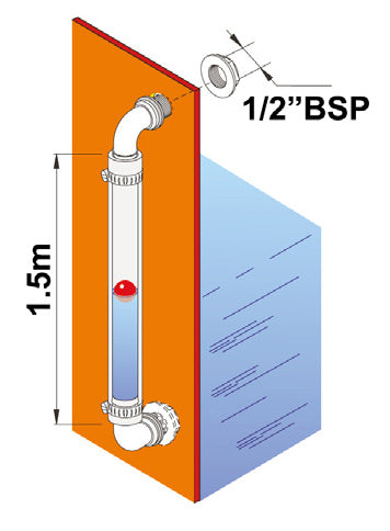 Sight Gauge Kit - Tank level indicator