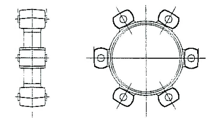 Flexible Insert for Coupling