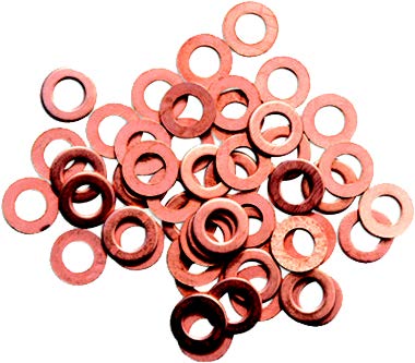 Copper Washers 8mm x 12mm- Pack of 100