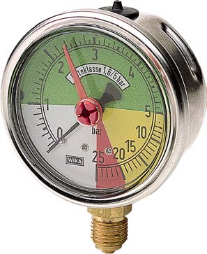 Pressure Gauges - Base Connection