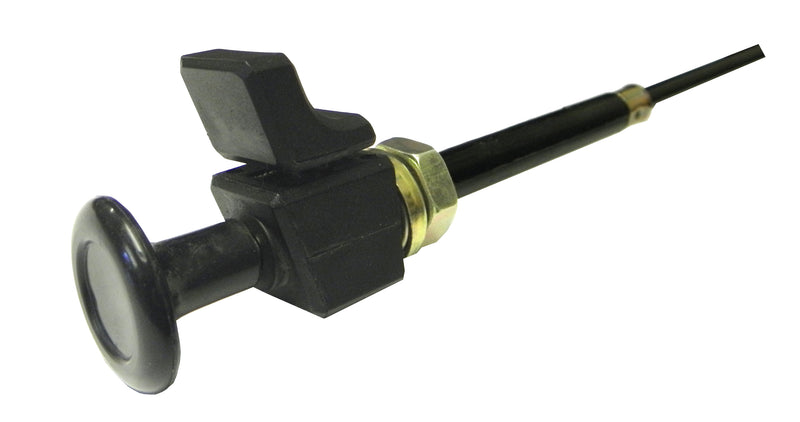 Universal Fitting Stopper Cable - Black Knob without Stop Marking 1200mm