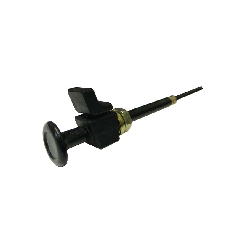 Universal Fitting Stopper Cable - Black Knob without Stop Marking 2200mm