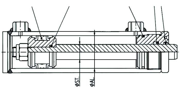 Standard Cylinder Rod Seal Kit