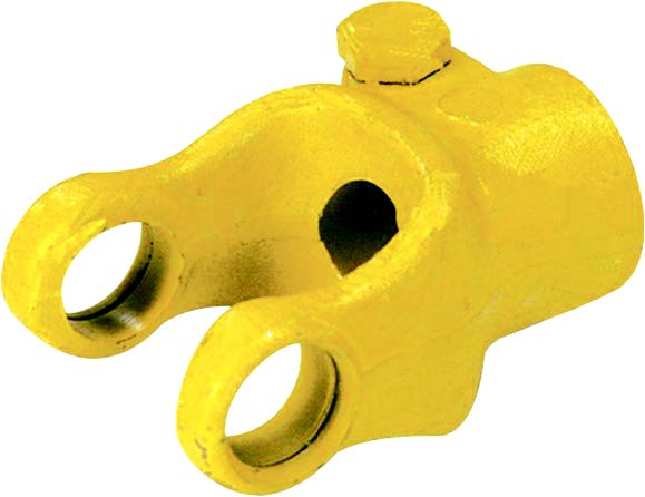 Round Bore Yoke End with Bolt Clamp & Keyway - BY-PY Type - CAT 6