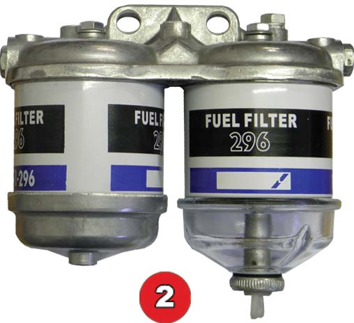 Double Complete Fuel Filters - CAV Type
