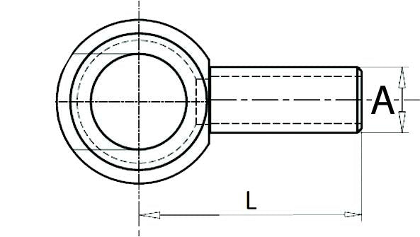 Banjo Eye Coupling - Short 1/2"