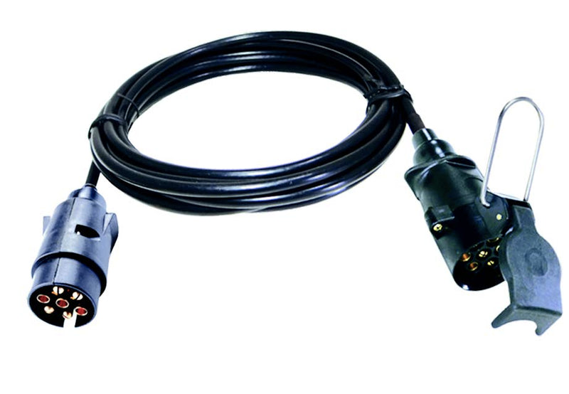 7 Pin Plug & Socket Extension Cable