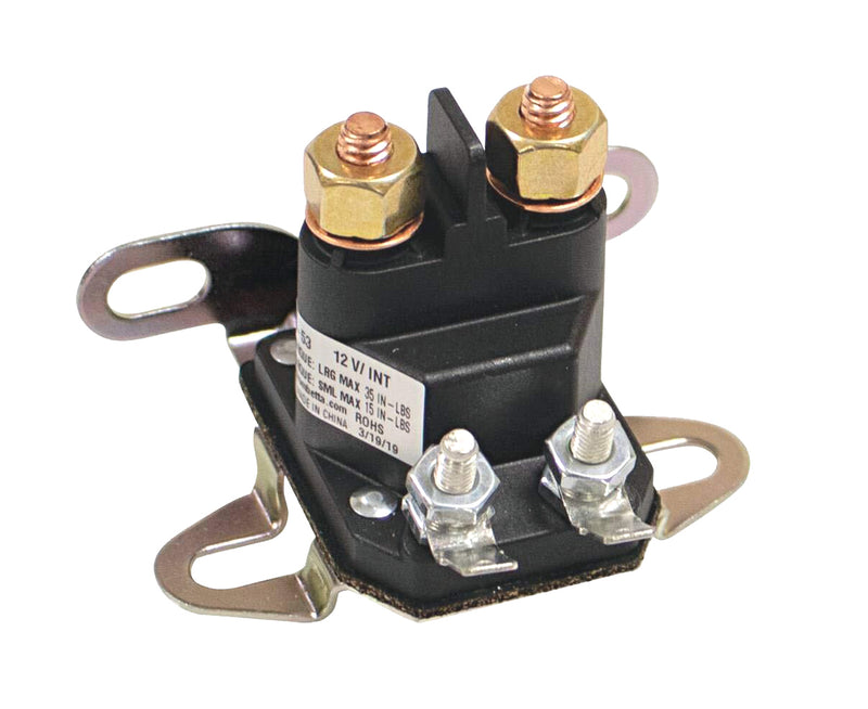 Starter Solenoid - 12V Double Contact - With Bracket
