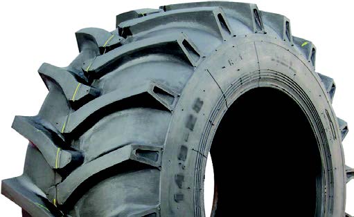 Lawnmower Tractor Tyre - Tubeless 33574
