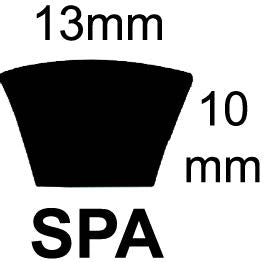 Kuhn Rotary Mower Belt - SPA2482