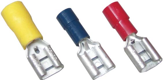 Cable Terminals - Push On - Section 4 - 6mm
