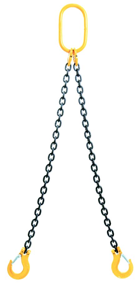 2 Leg Lifting Chain Certified - Ø 8mm