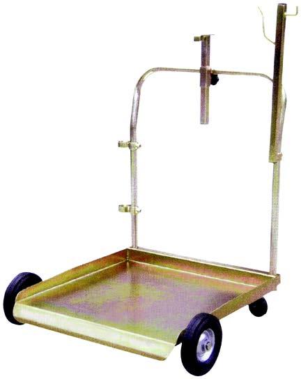 Trolley For Grease Drums - 180/220KG