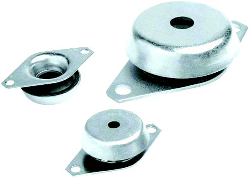 Bell Shaped Mountings (Through Hole) - Length 100mm