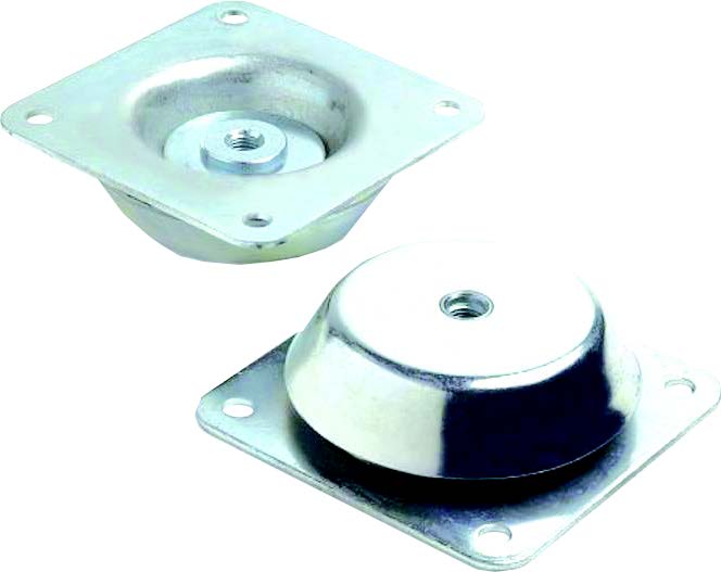 Bell Shaped Mountings - Square Base (Threaded Hole) M20
