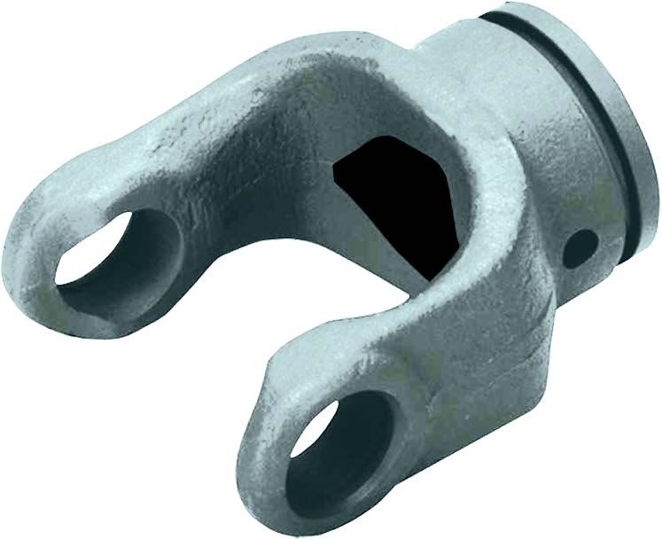 Triangular Outer Tube Yoke End - BY-PY Type - CAT 5 - Old Series