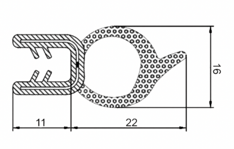 Seals - Metal / ABS - 3mm to 5mm