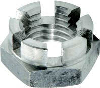 ADR Axle Spare Part - Crown Nut - 4 Hole Stub Axle