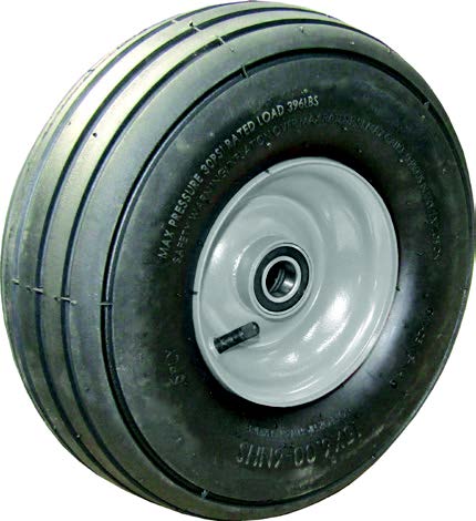 Wheels with Steel Rim 16 x 6.50 - 8" - Ø 420mm