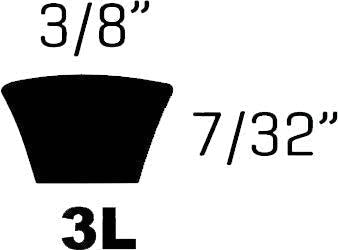 Z43 1/2 Rubberized Belt