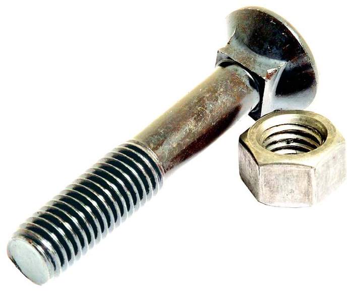 Plough Various - Universal Countersunk Square Bolts & Nuts - M12